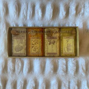 NWT Herbal Candles - Set of 4